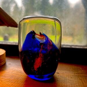 Vintage Aquarium blown glass aquarium